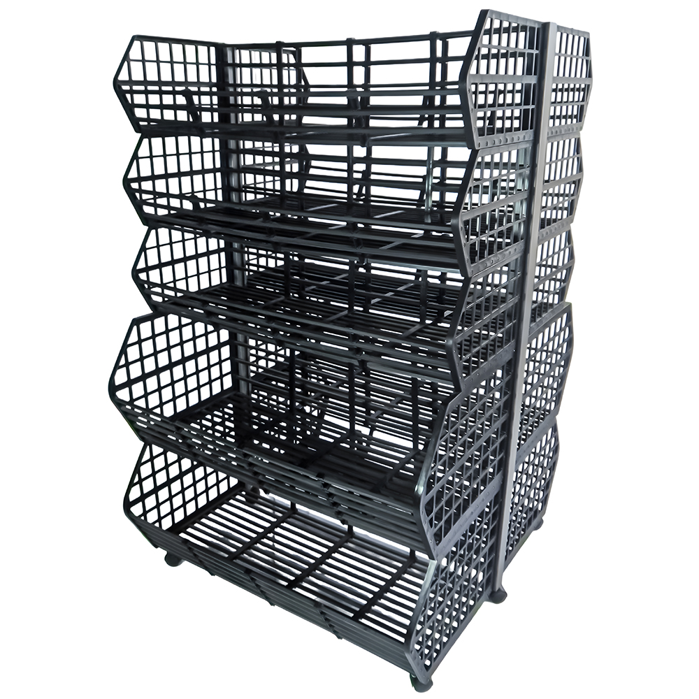 25 Litre Plastik Market Arabası Mavi