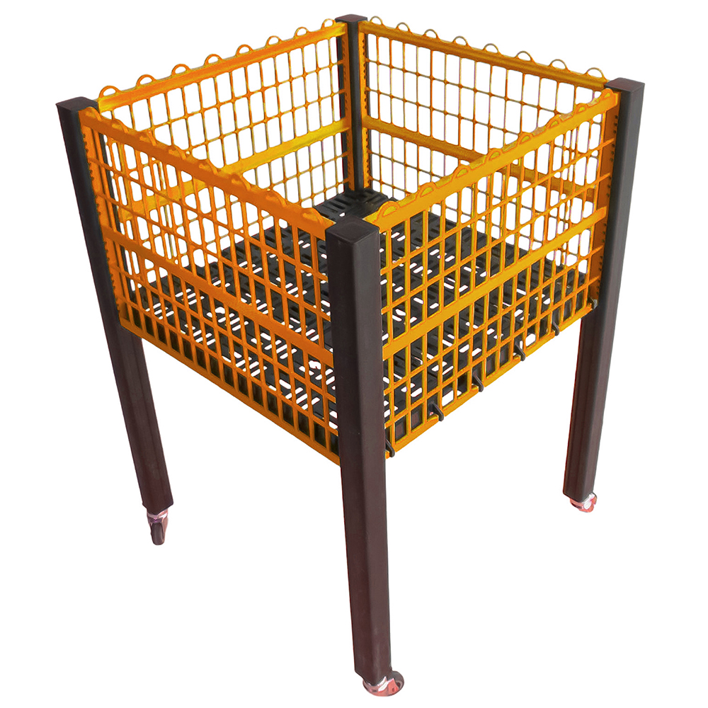 25 Litre Plastik Market Arabası Mavi