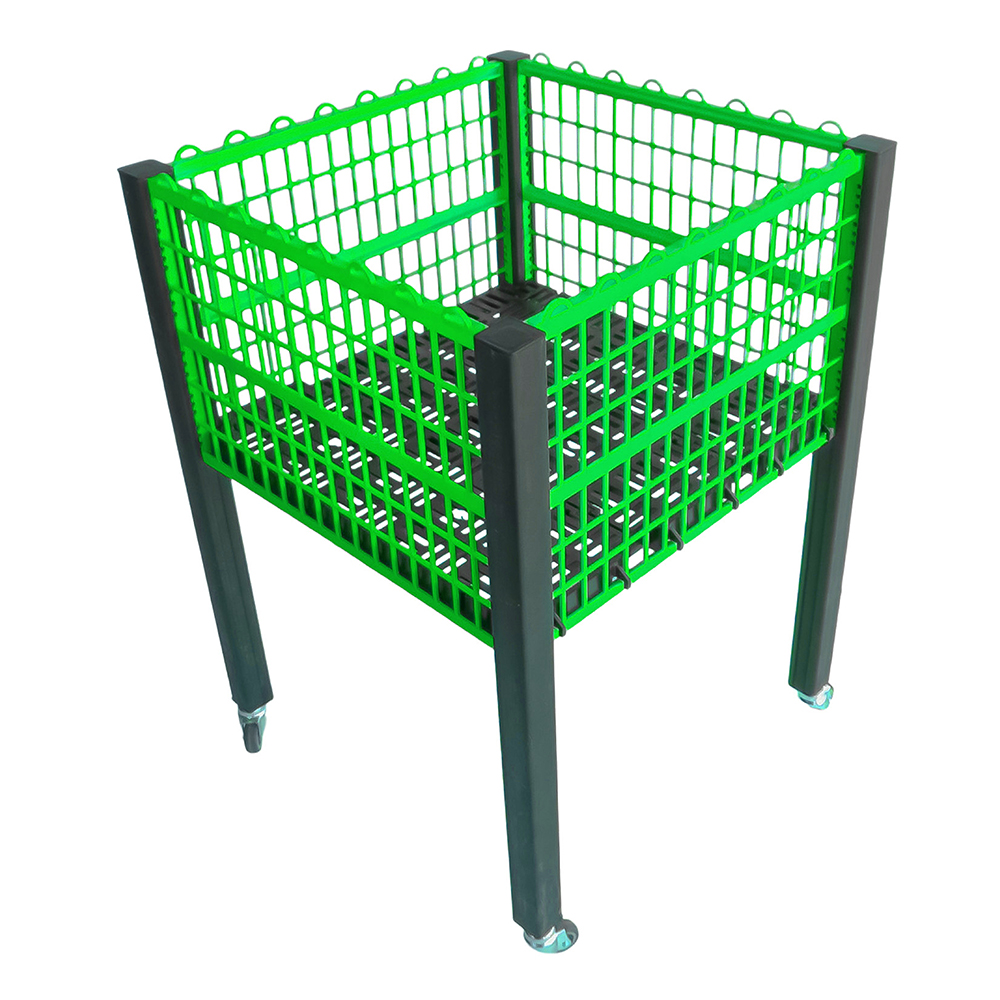 25 Litre Plastik Market Arabası Mavi