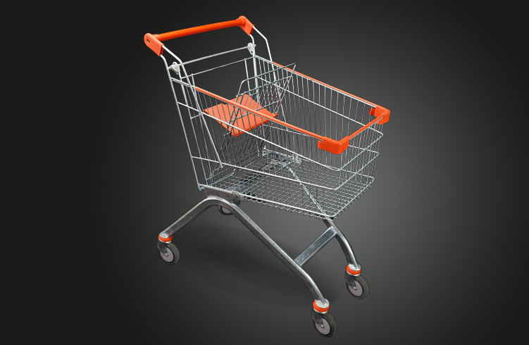 Metal Shopping Cart